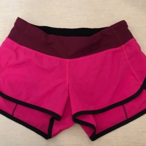 Lululemon running shorts